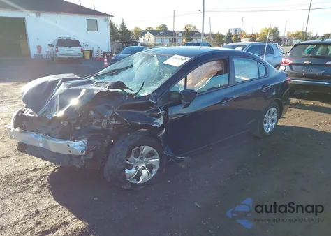 2015 Honda Civic Lx из США, поврежденный, VIN 19XFB2F53FE284162